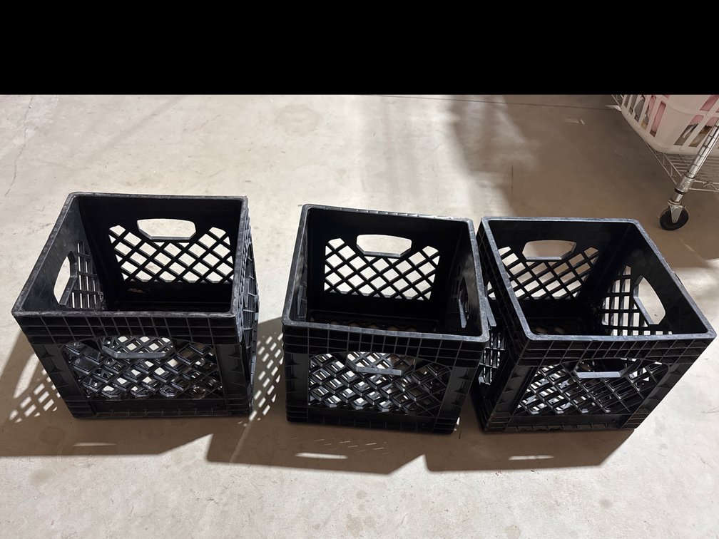 Plastic Milk Crates
