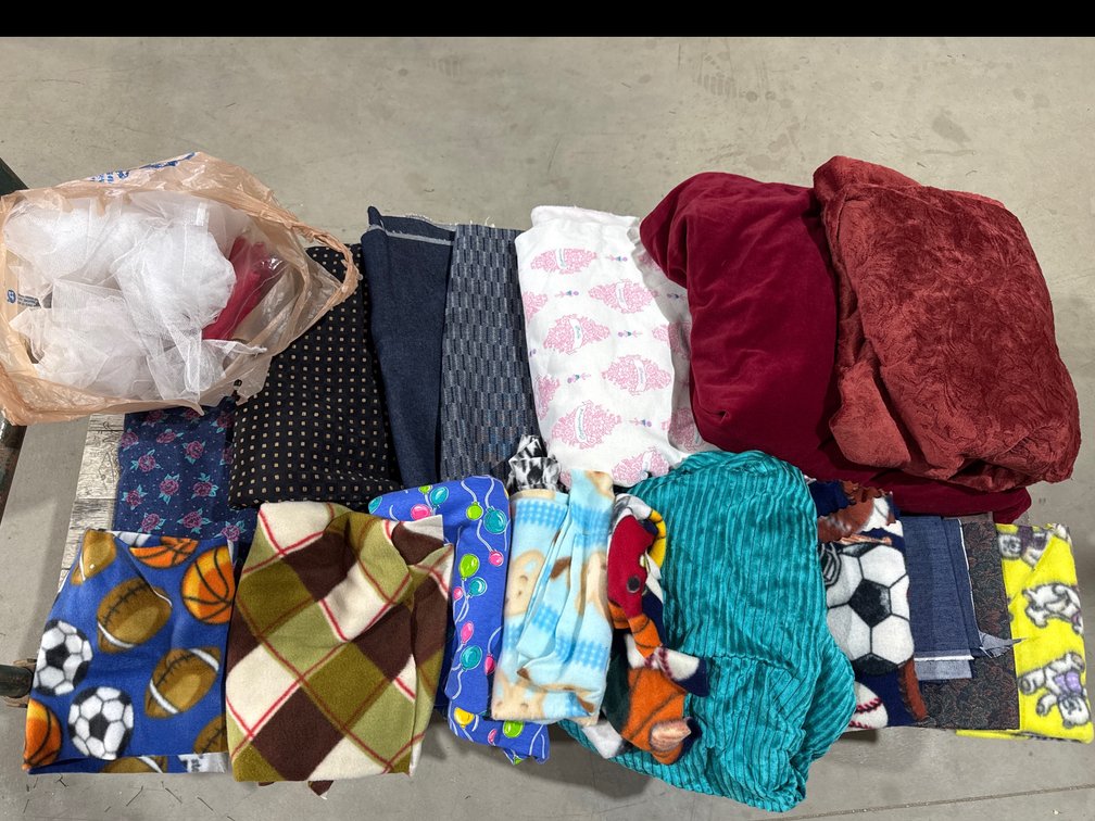 Assorted Crafting Fabric
