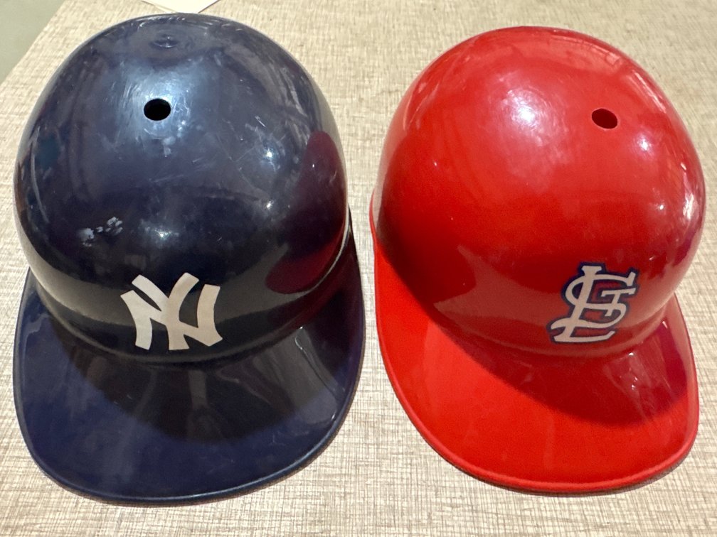 Plastic Adjustable Non- Protective Baseball Helmets