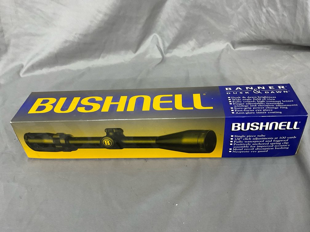 Bushnell Banner Dusk & Dawn 3-9x40 Rifle Scope