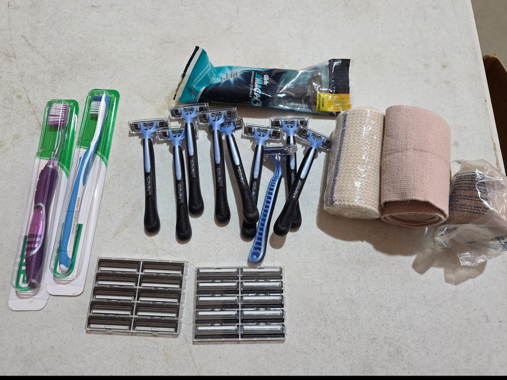 Bandages, Razors, and Toothbrushes