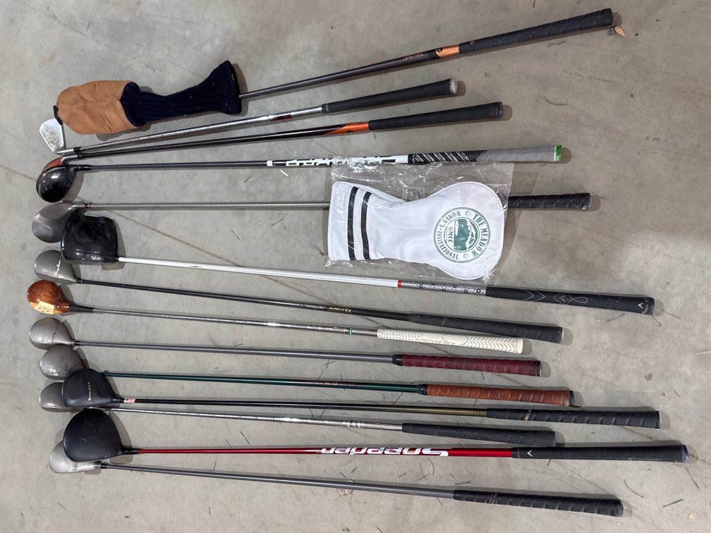 Assorted Golf Clubs