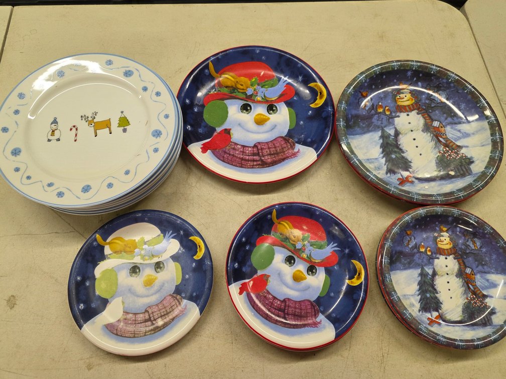 Christmas Plates