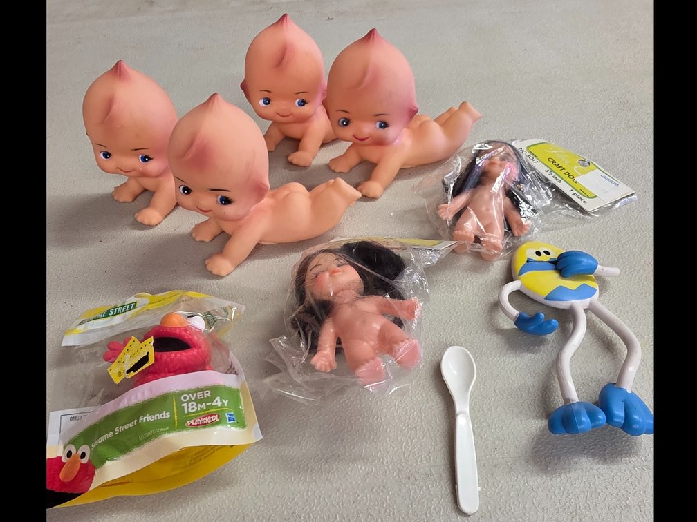 Cutie Dolls and Craft Items