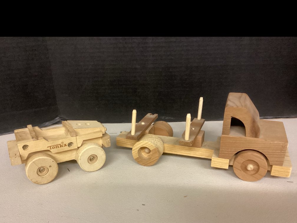 Wooden Toy Trucks