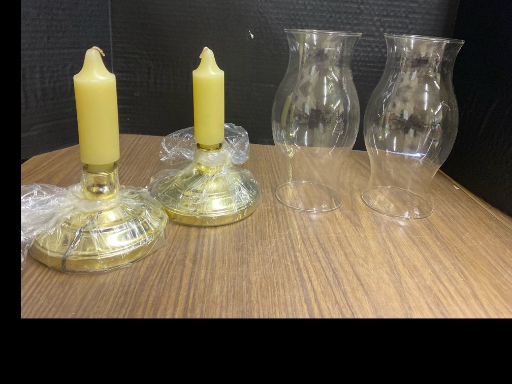 Brass Colonial Lamps