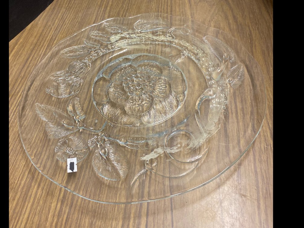 Glass Serving Platter