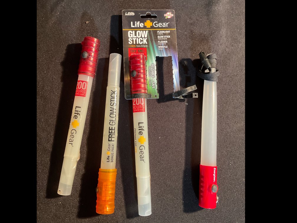 Lite Gear & Energizer Glow Sticks (4)