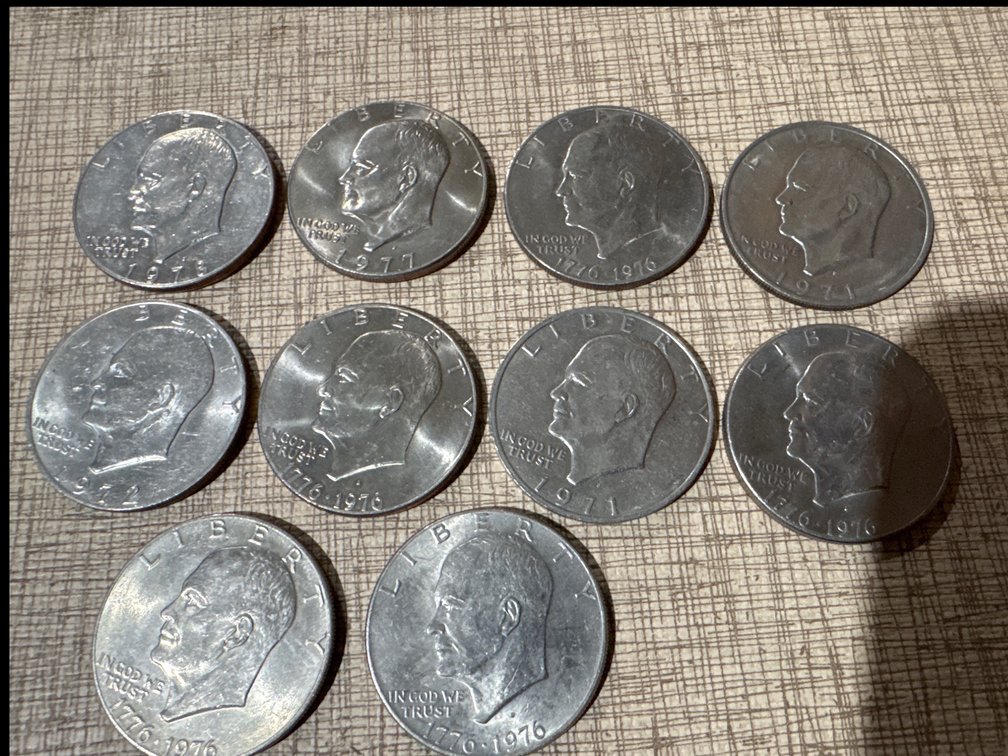 Eisenhower One Dollar Coins