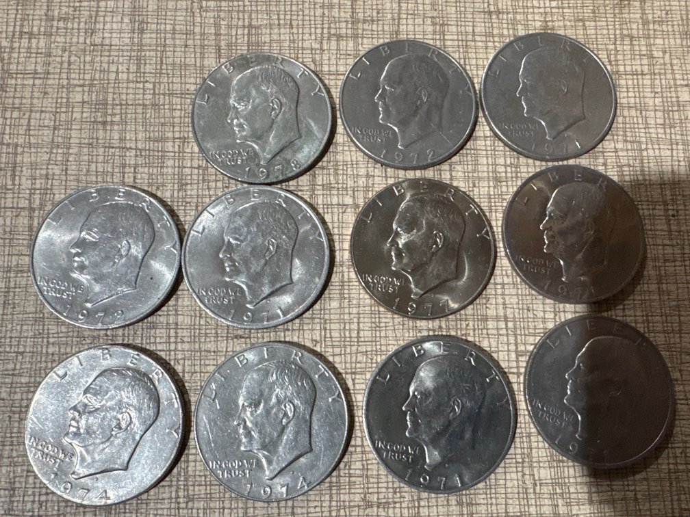 Eisenhower One Dollar Coins