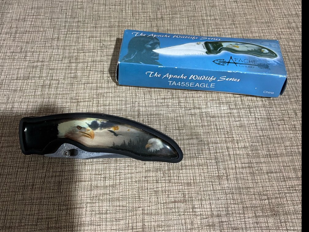 The Apache Wildlife Series - 4-1/2“  Closed Folding Knife