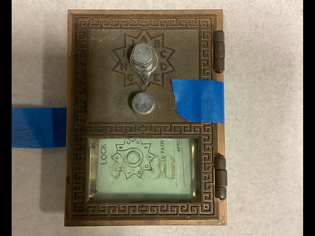 Mail Lock Box Combination Door