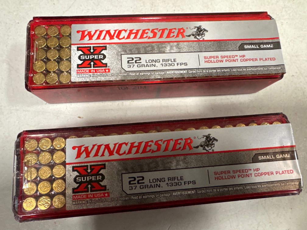 Winchester 22 Long Rifle Shells