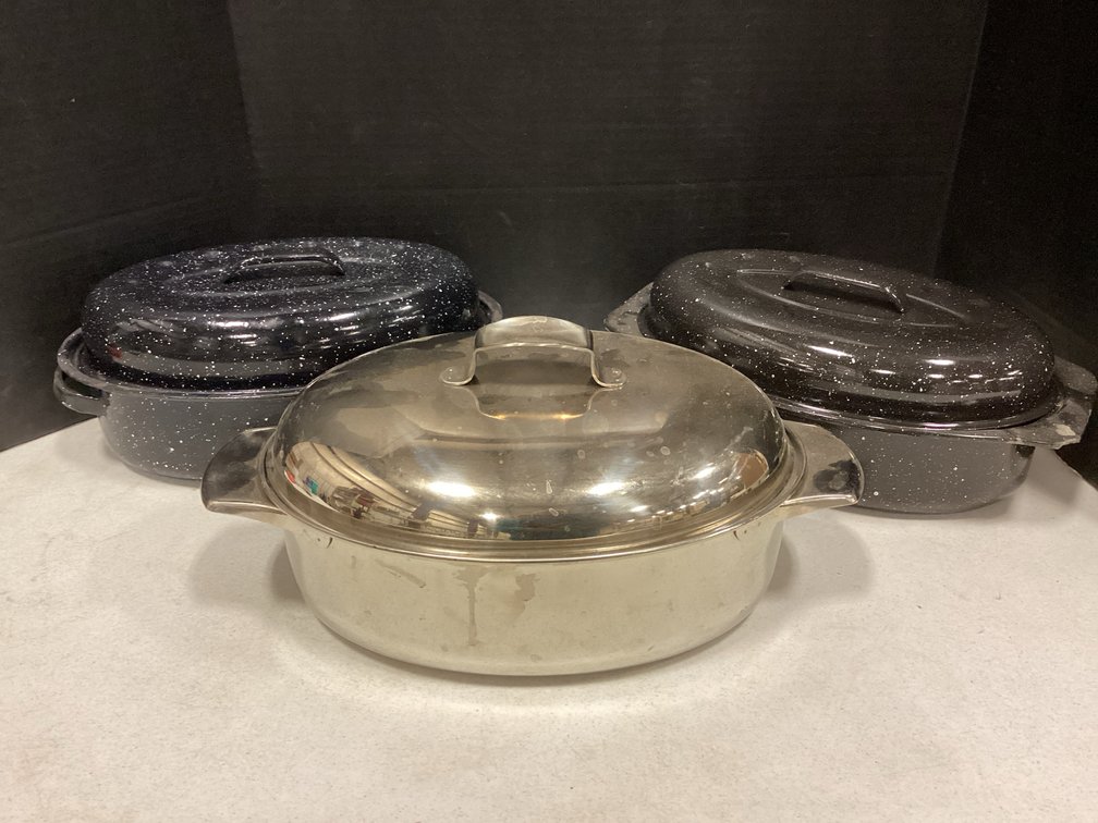 Enamel & Stainless Steal Roasters