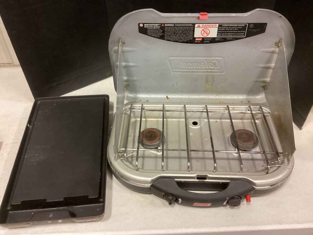 Coleman Propane Stove & Griddle