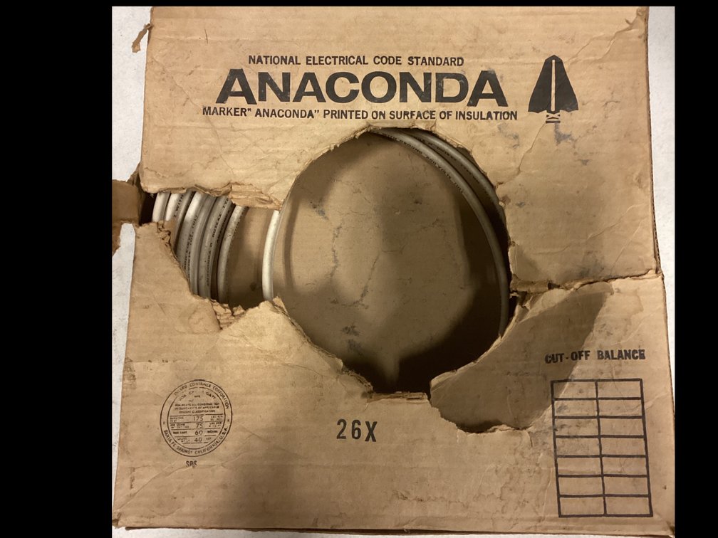 Anaconda 12/2 Electrical wire