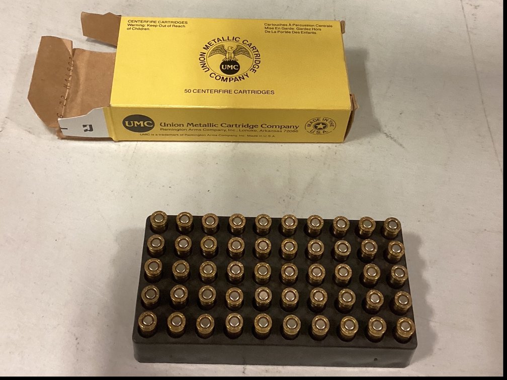 Union Metallic CartridgeCompany - 50 Centerfire Cartridges