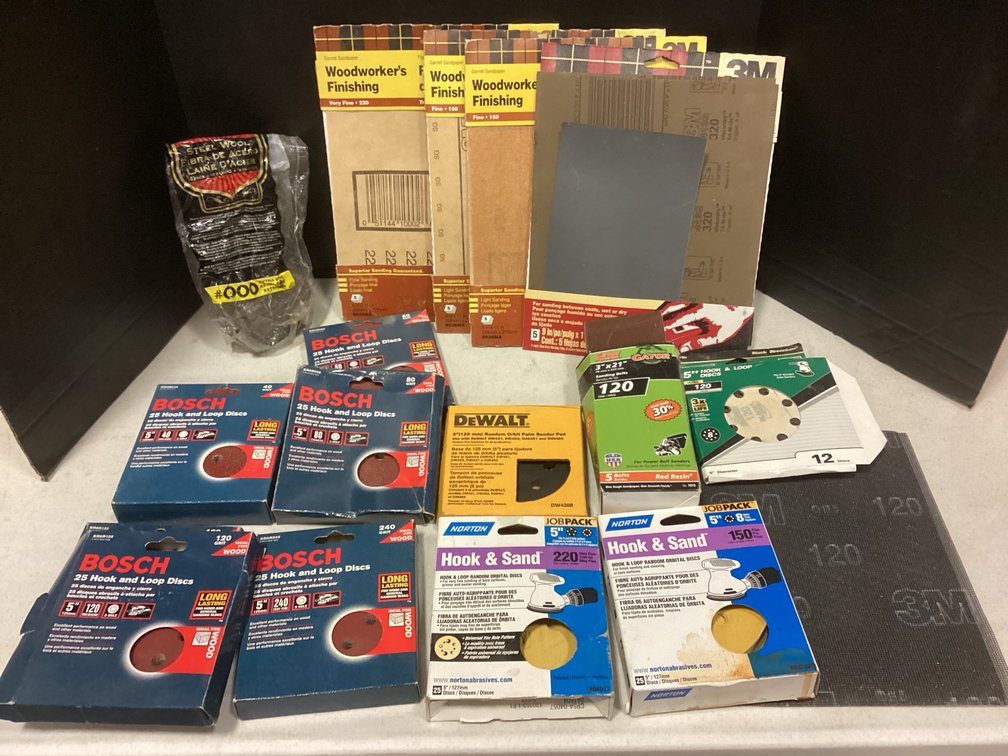 Sanding Discs & Paper
