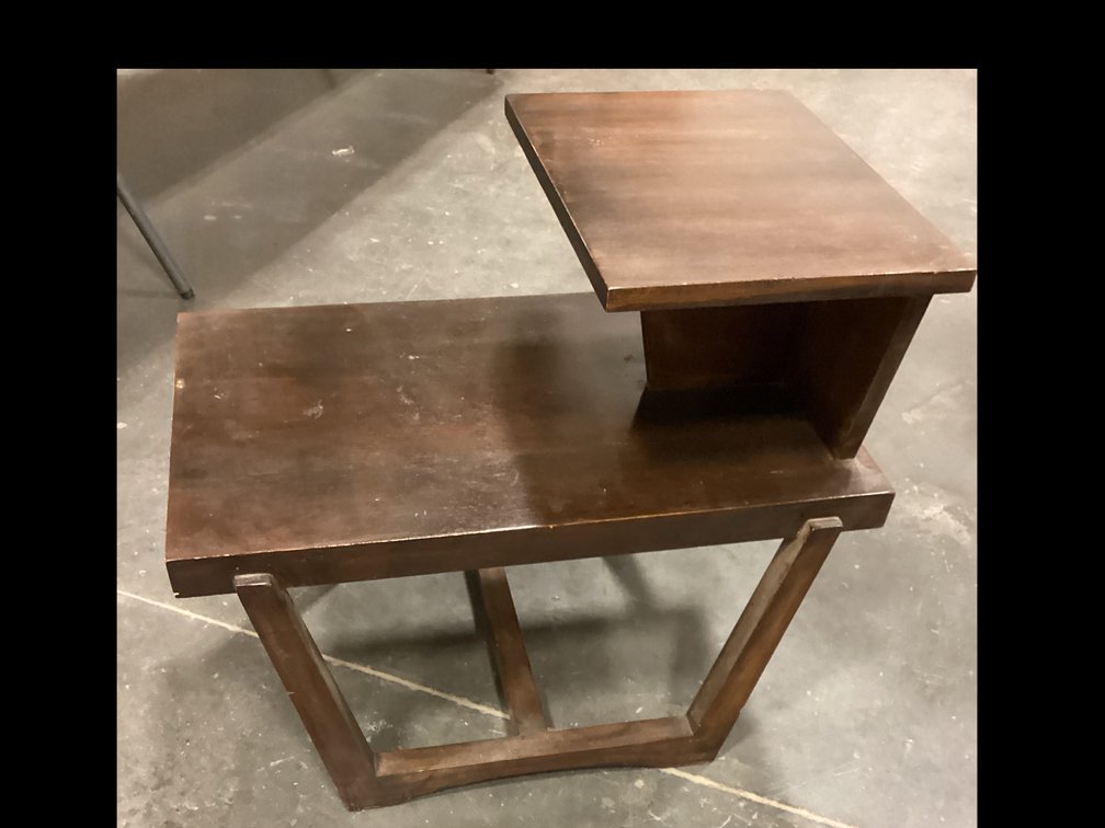 Retro Side Table Lot of 2