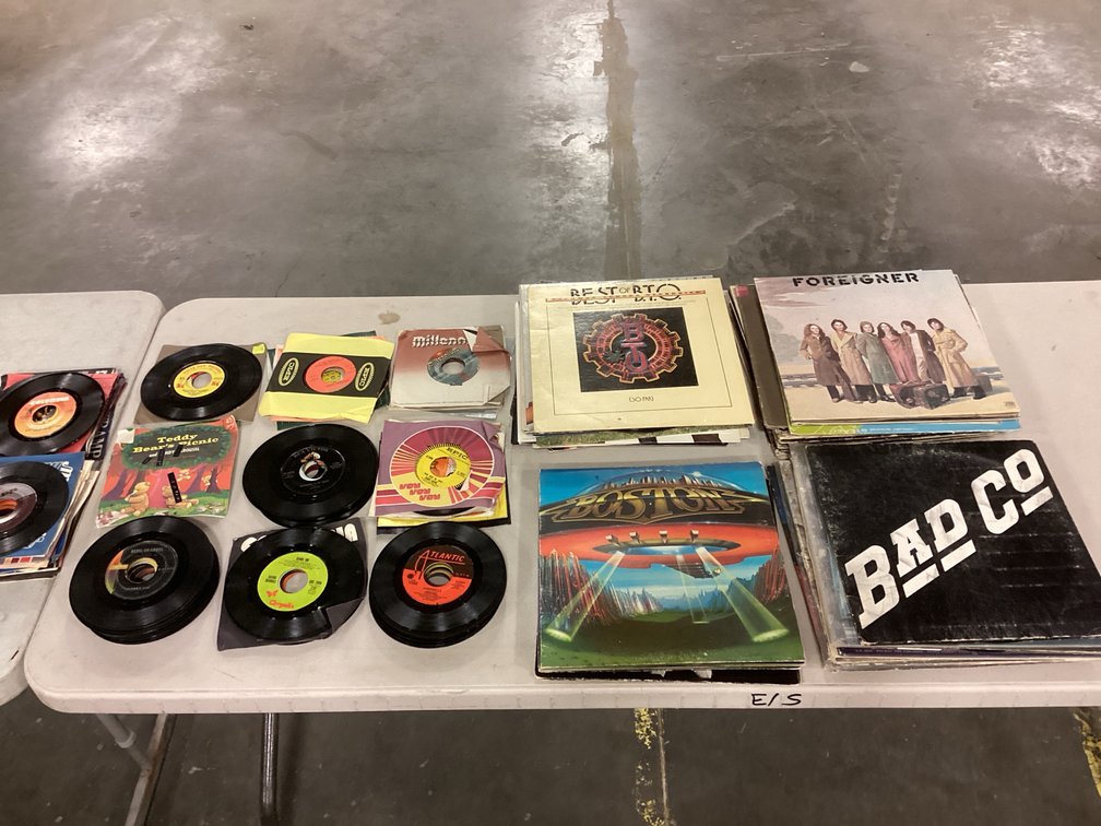 Records, LP & 45’s Rock