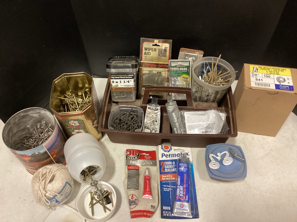 Screws & Household Items