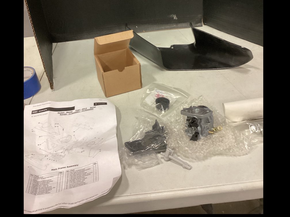 Repair Parts for Toro Lawn Mower