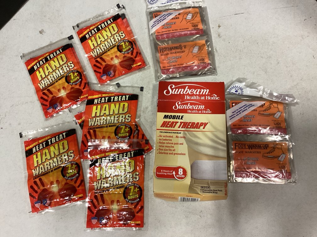 Hand/Foot Warmers & Heat Wrap