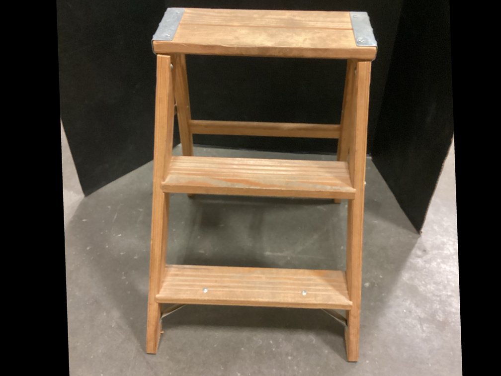 Wooden 2’ Step Ladder