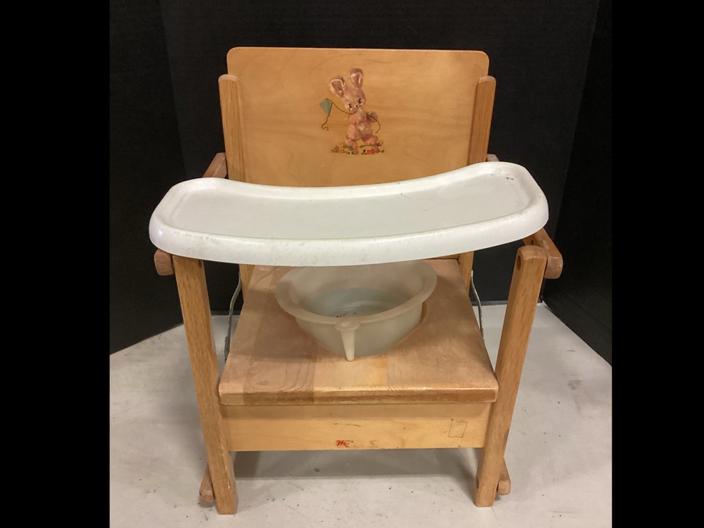 Childrens Potty Chair With Tray