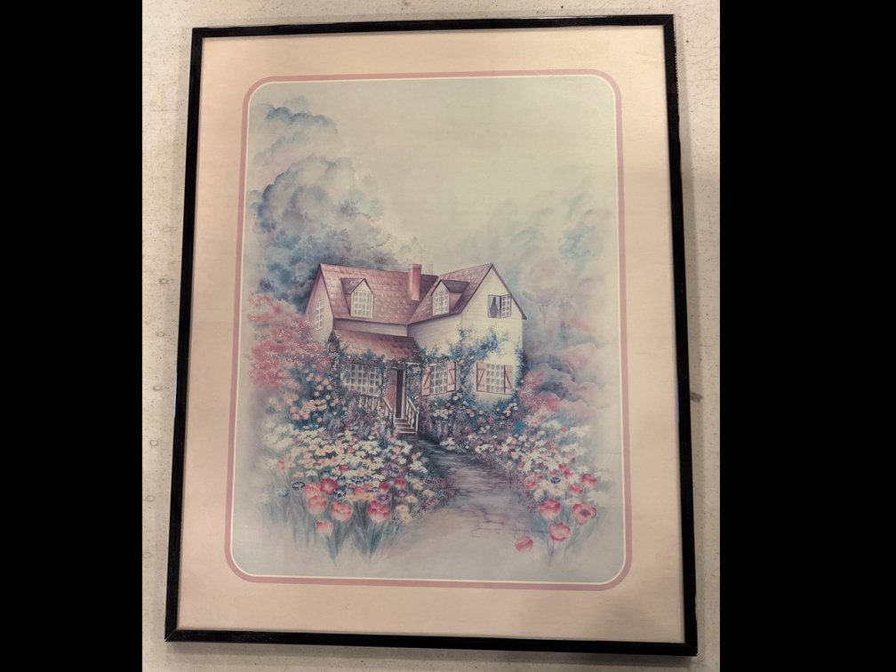 Rose Cottage Print
