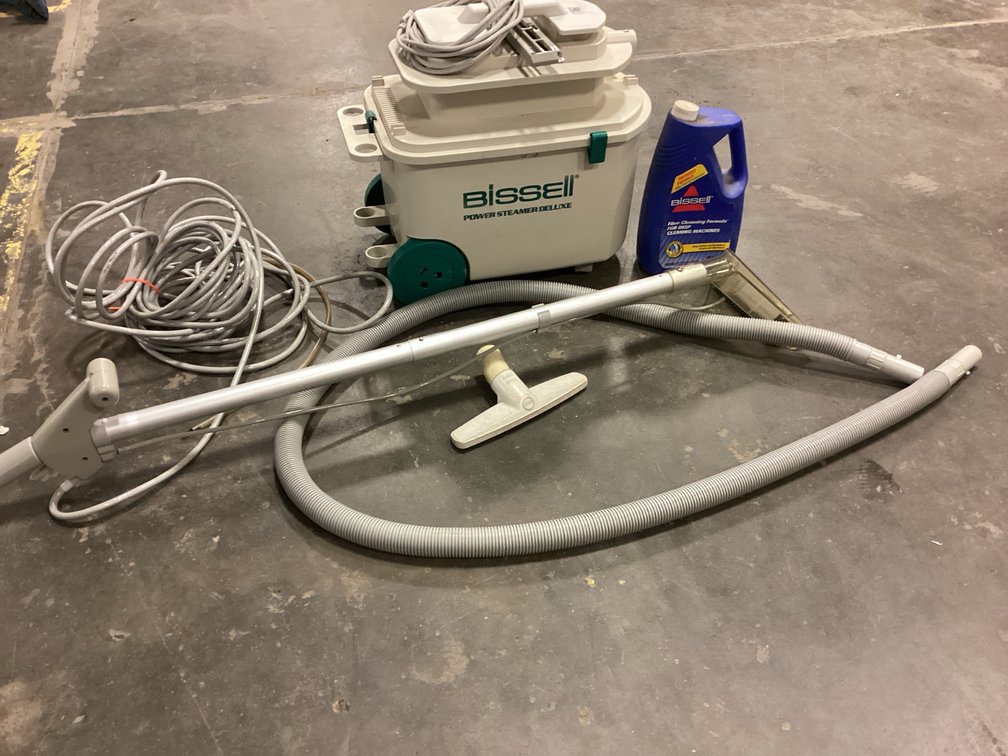 Bissell Power Steamer Deluxe  & Shampoo