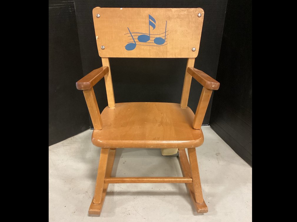 Childrens Musical Rocking Chair
