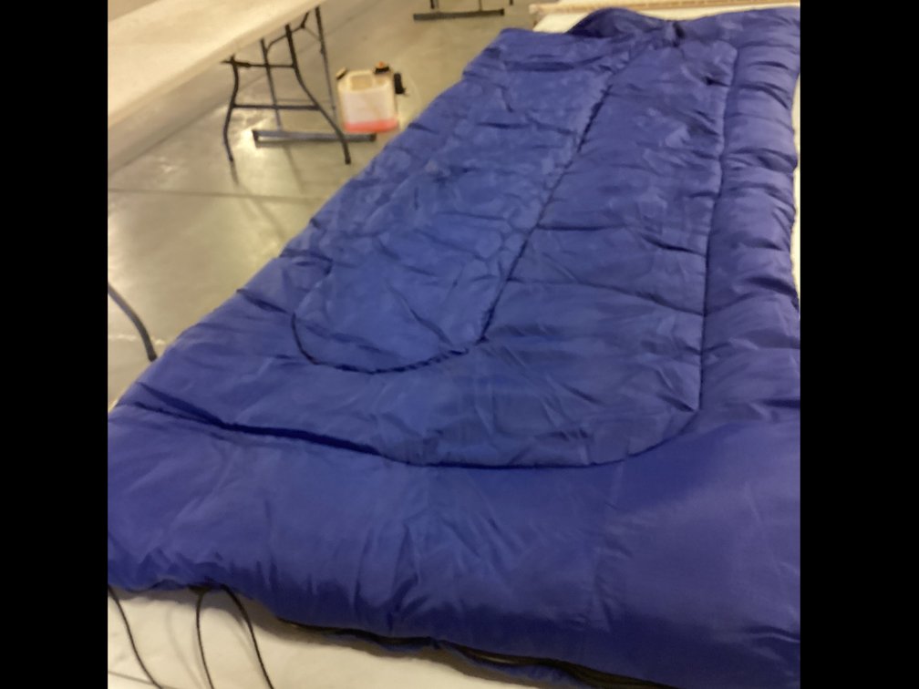 Coleman Adult Sleeping Bag with Nylon Shell