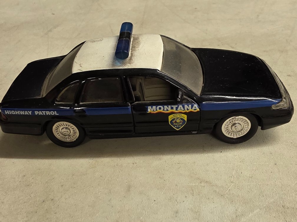1997 Montana Highway Patrol Crown Victoria Toy Car