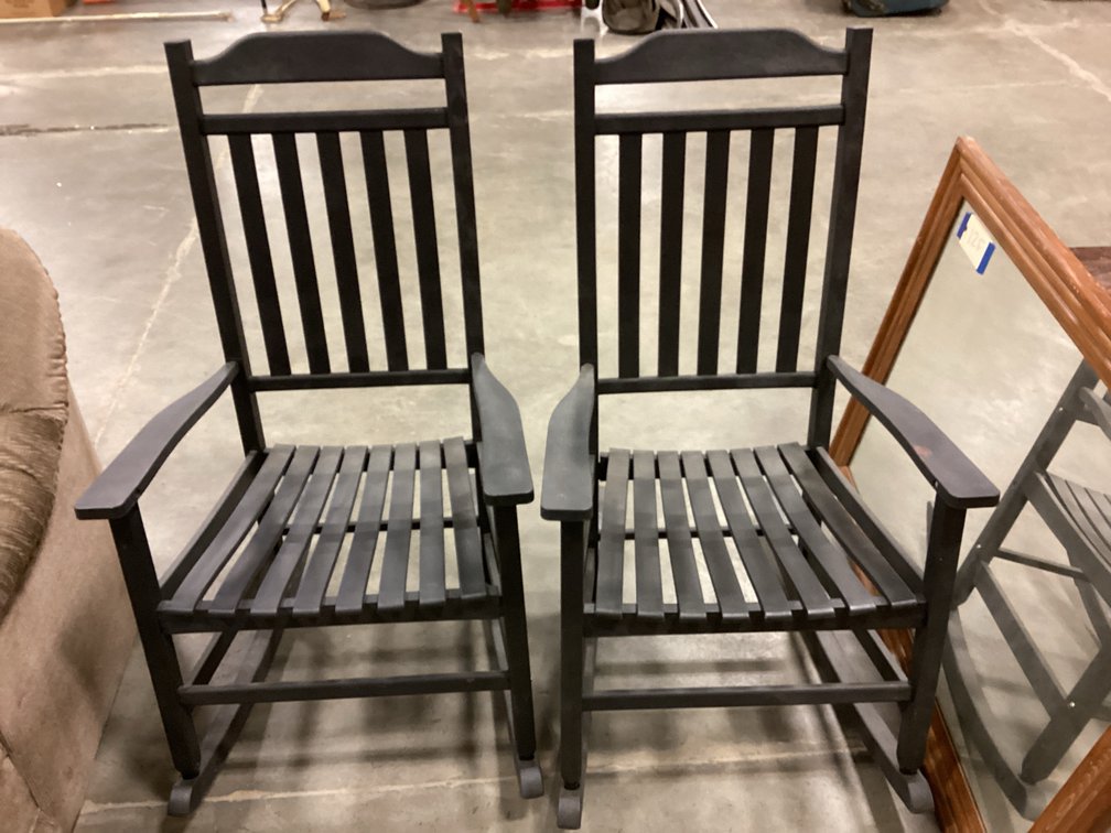 Poly Plastic Rocking Chairs Lot of 2
