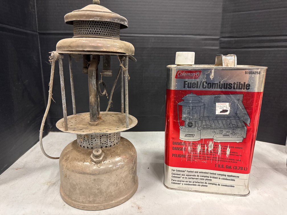 Lantern and Coleman Fuel