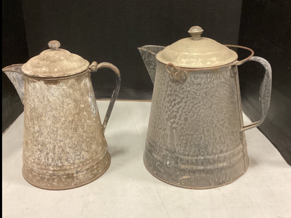 Enamelware / Graniteware Coffee Pots