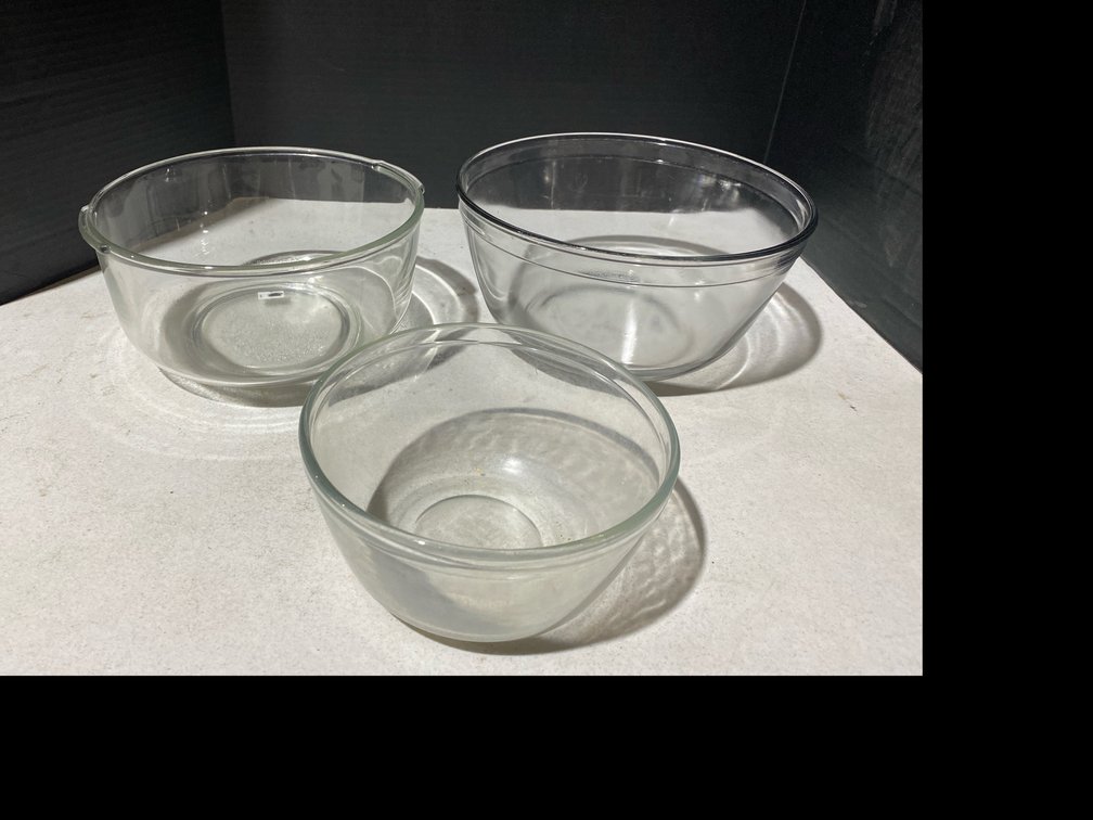 Glass Mixing Bowls