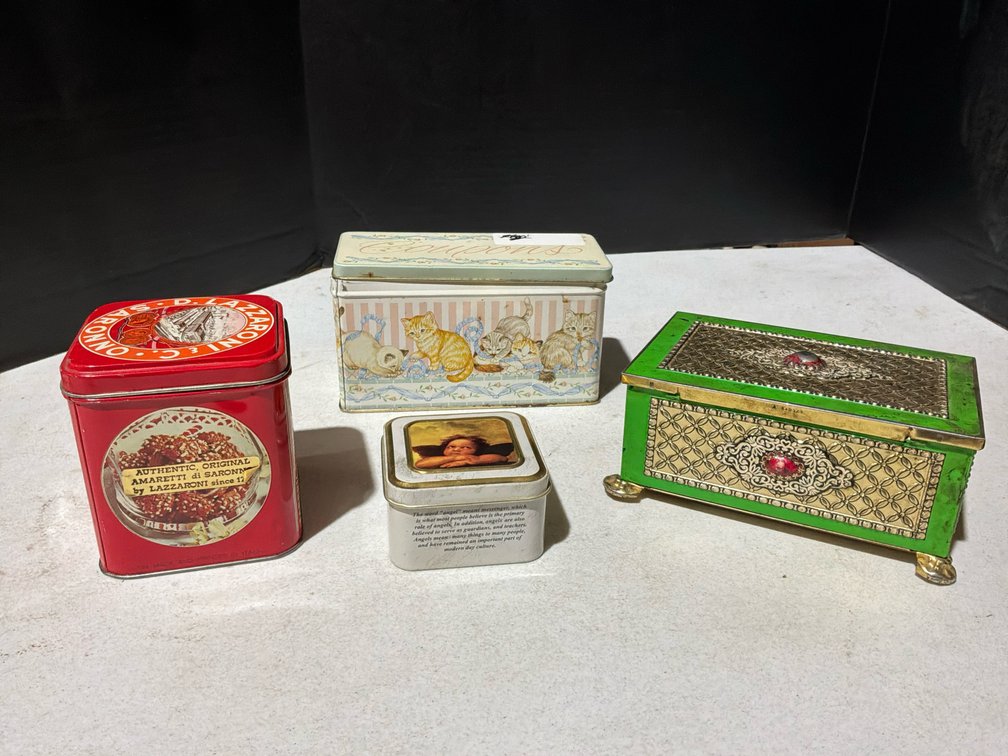 Metal Trinket Boxes