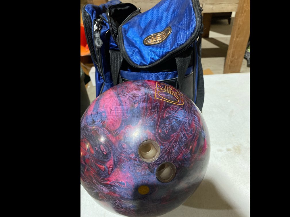Bowling Ball with Bag & Linds Shoes