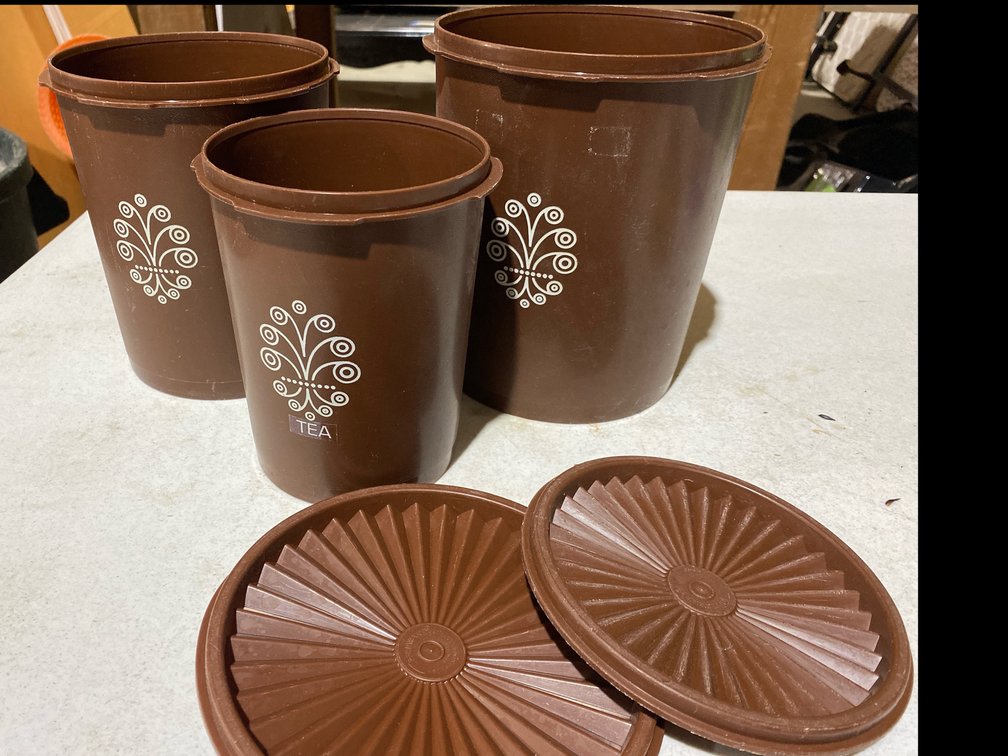 Tupperware Storage Canisters