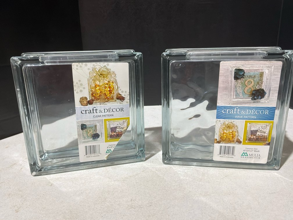 Craft Glass Blocks