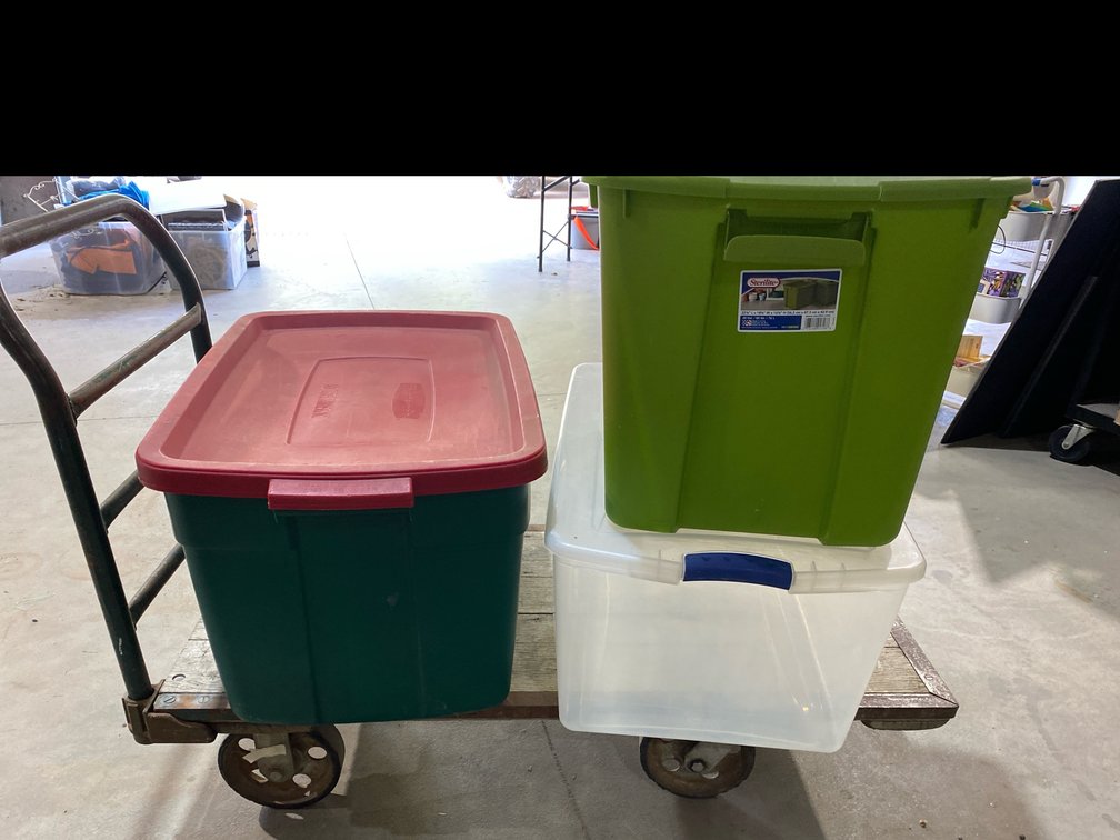 Plastic Storage Totes