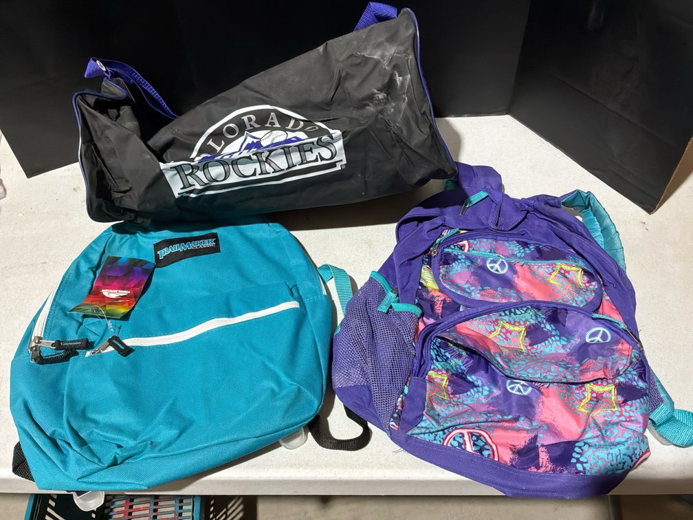 Backpacks & Duffel Bag
