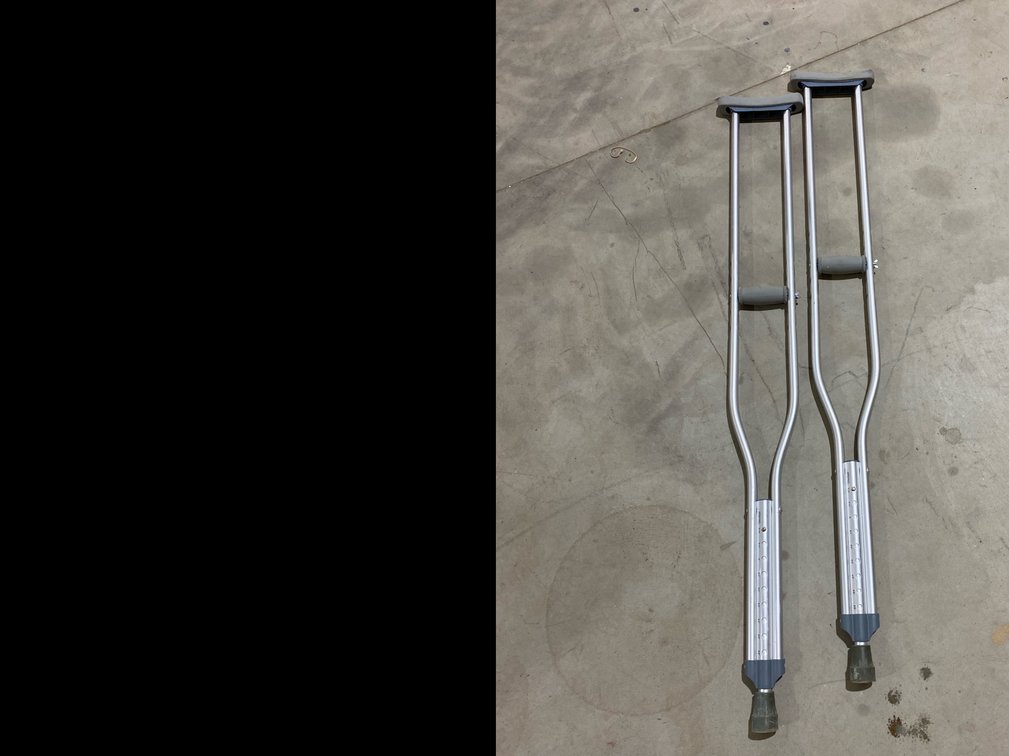 Aluminum Adult Crutches