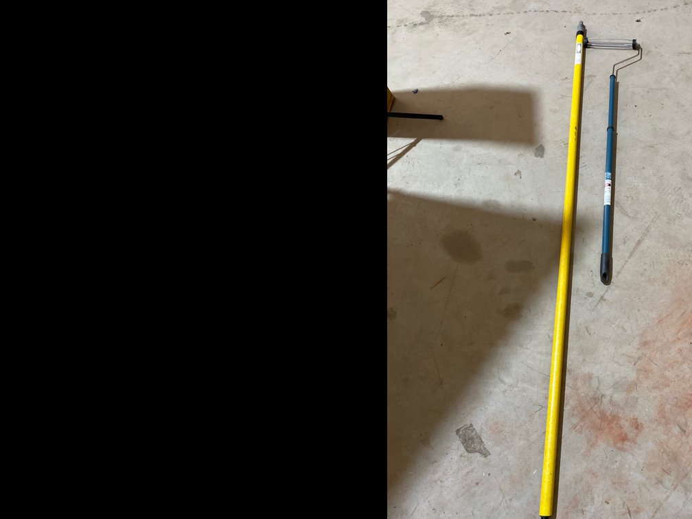 Fiberglass Paint Extension Stick & Paint Roller with Extension Handle