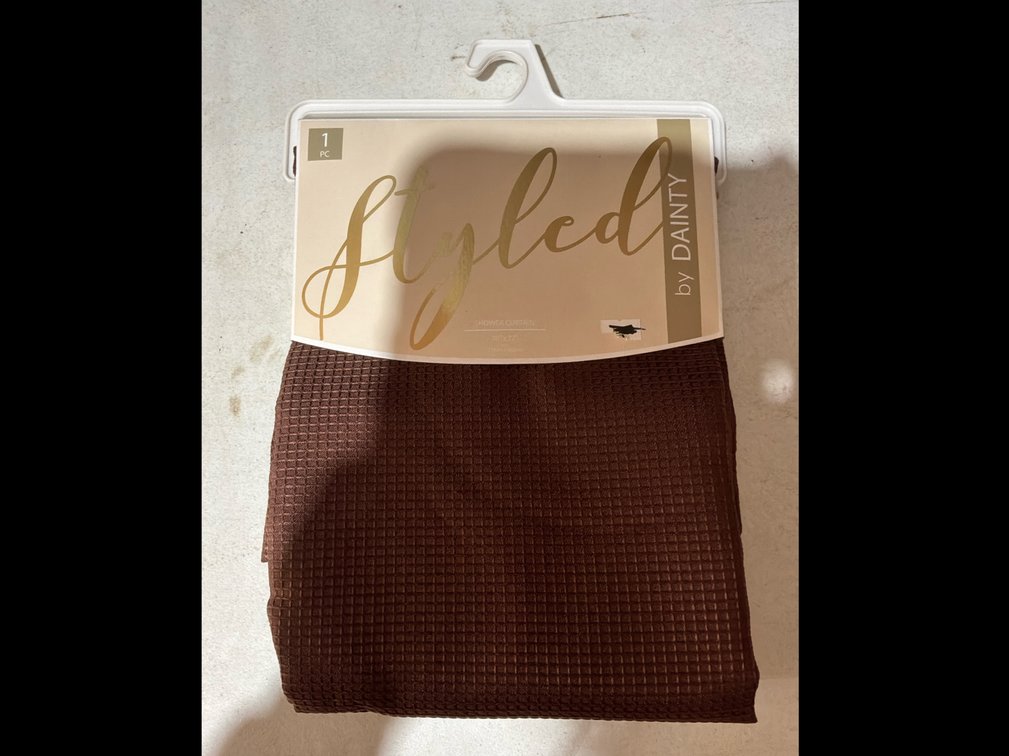 Styled Panel ShowerCurtain