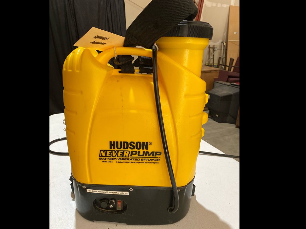 Hudson Never Pump 12V Backpack Sprayer