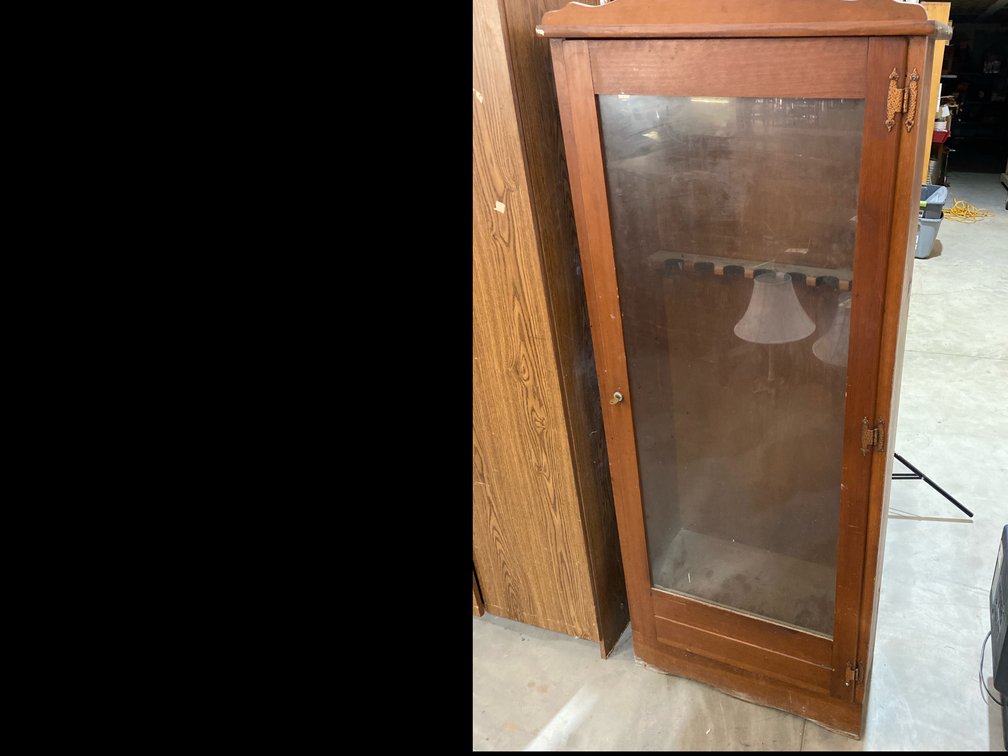 Gun Cabinet with Glass Front