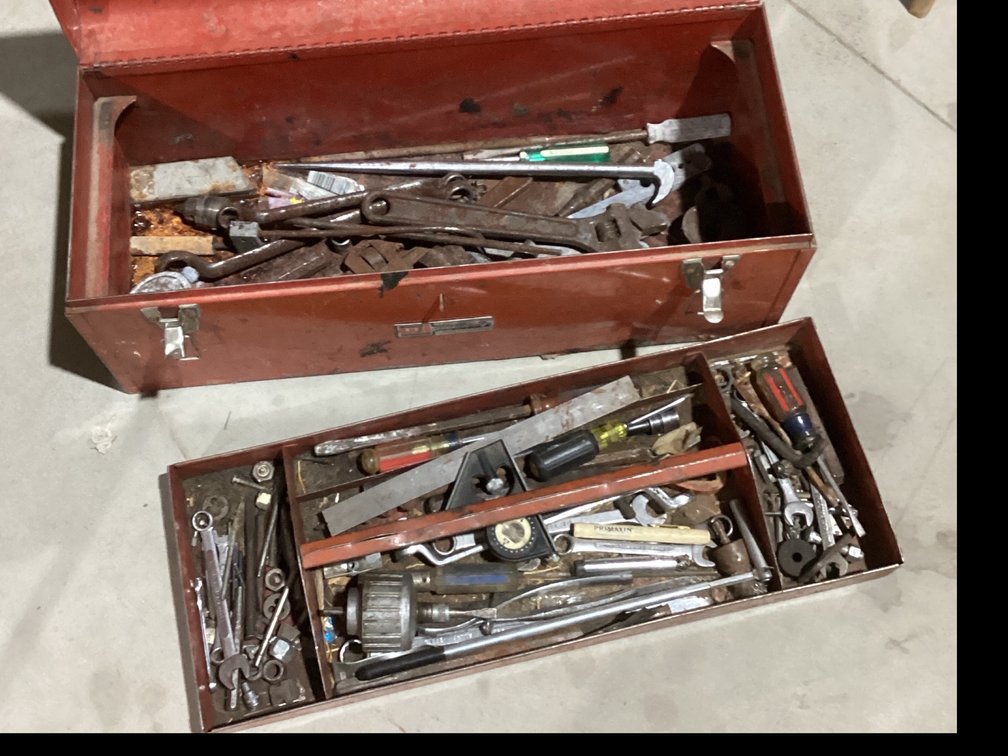 Waterloo Toolbox With Assorted Tools